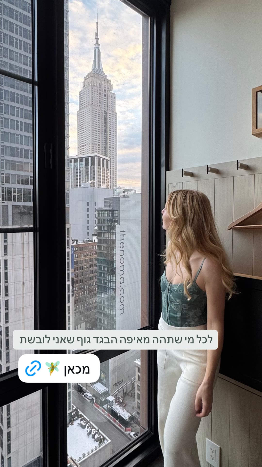 הבגד גוף הירוק מניו יורק – לינק לרכישה