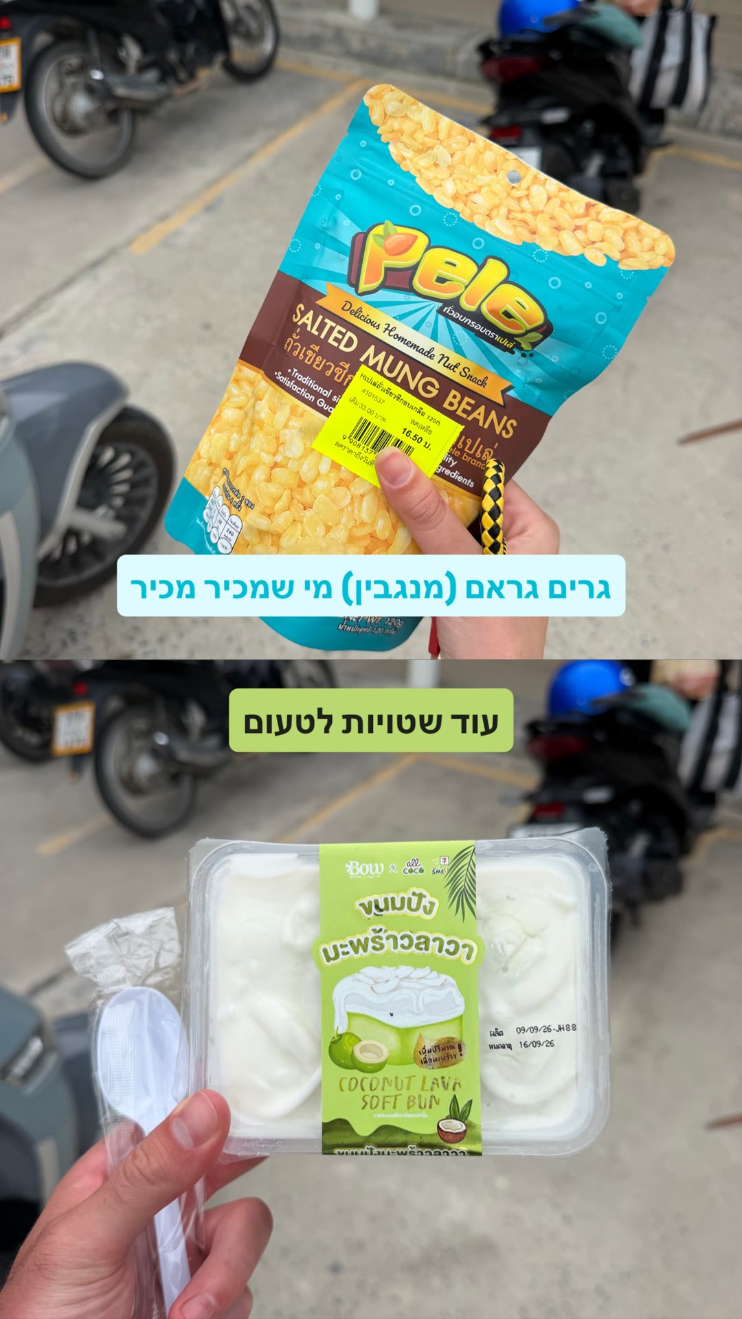 נשנושים מהסבן בקופנגן: מנגבין וקוקוס לאווה