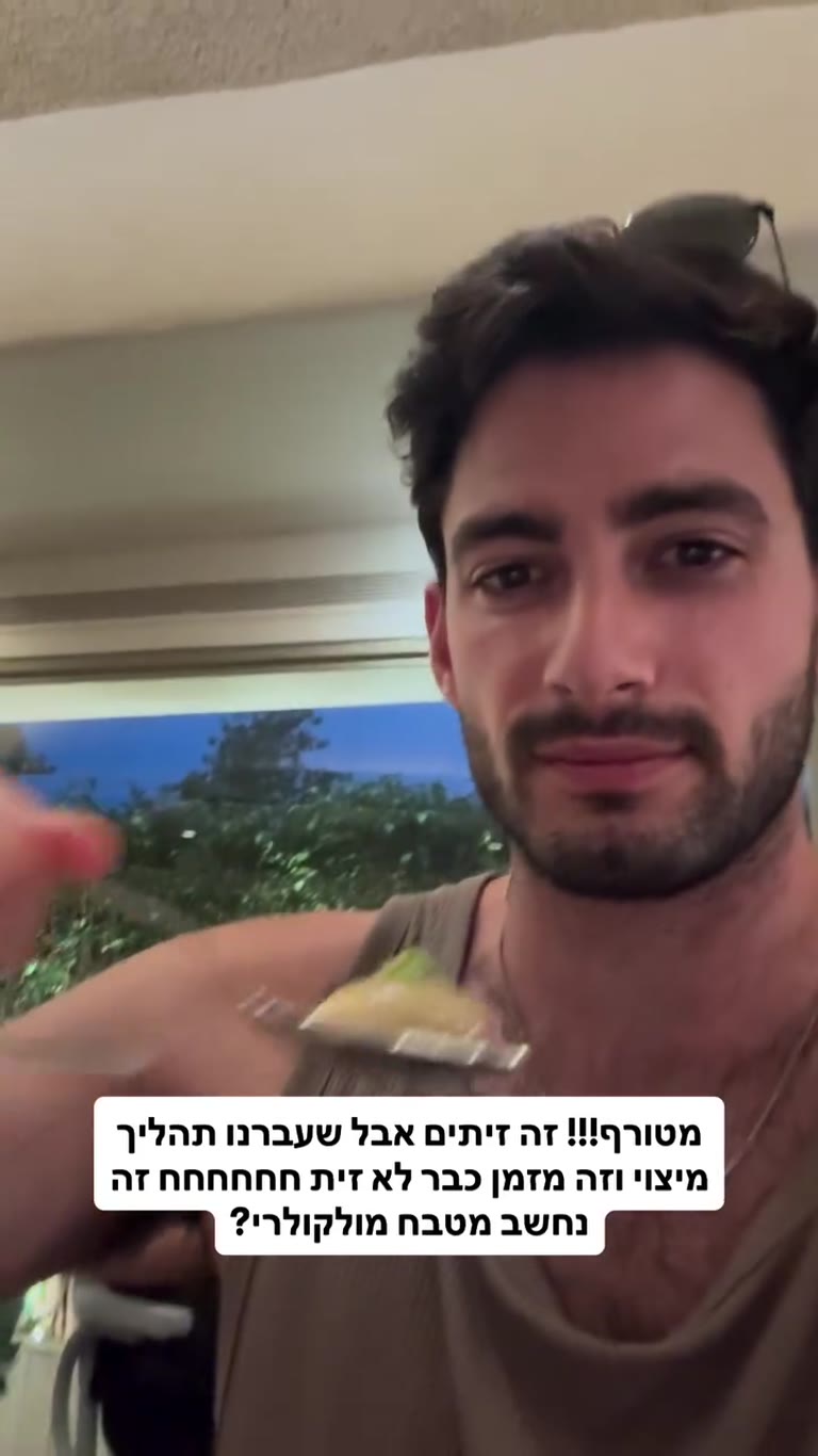 טעימה ממנה של זיתים במטבח מולקולרי – ליסבון