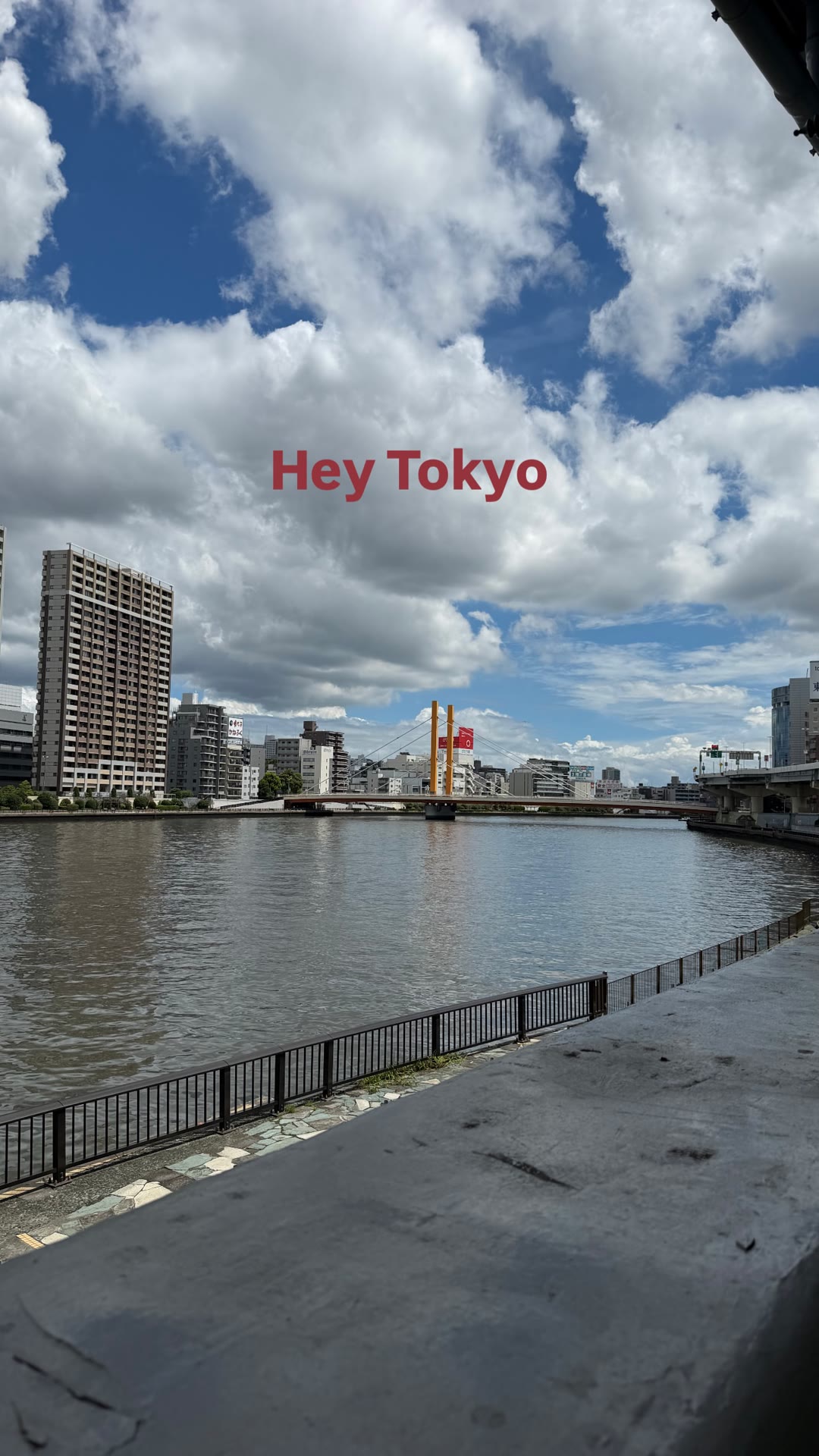 Hey Tokyo — נהר סומידה