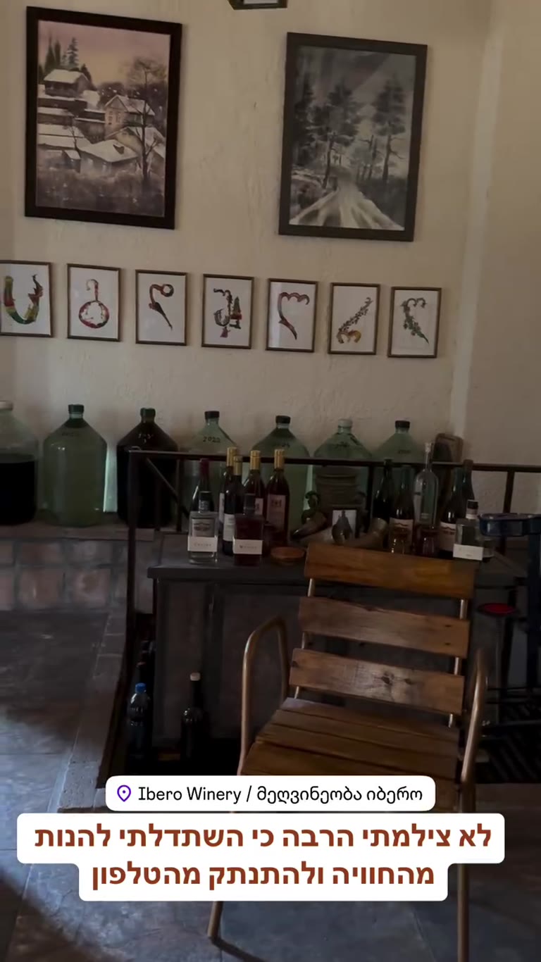 Ibero Winery wine tasting in Kakheti