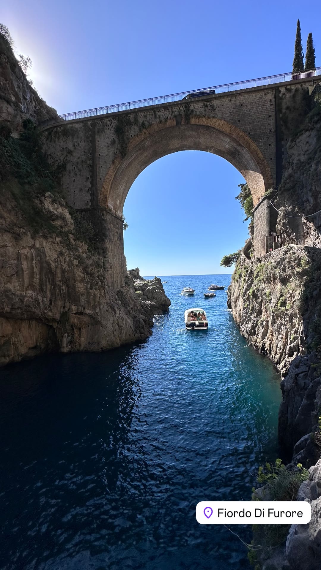 Fiordo di Furore on the Amalfi Coast