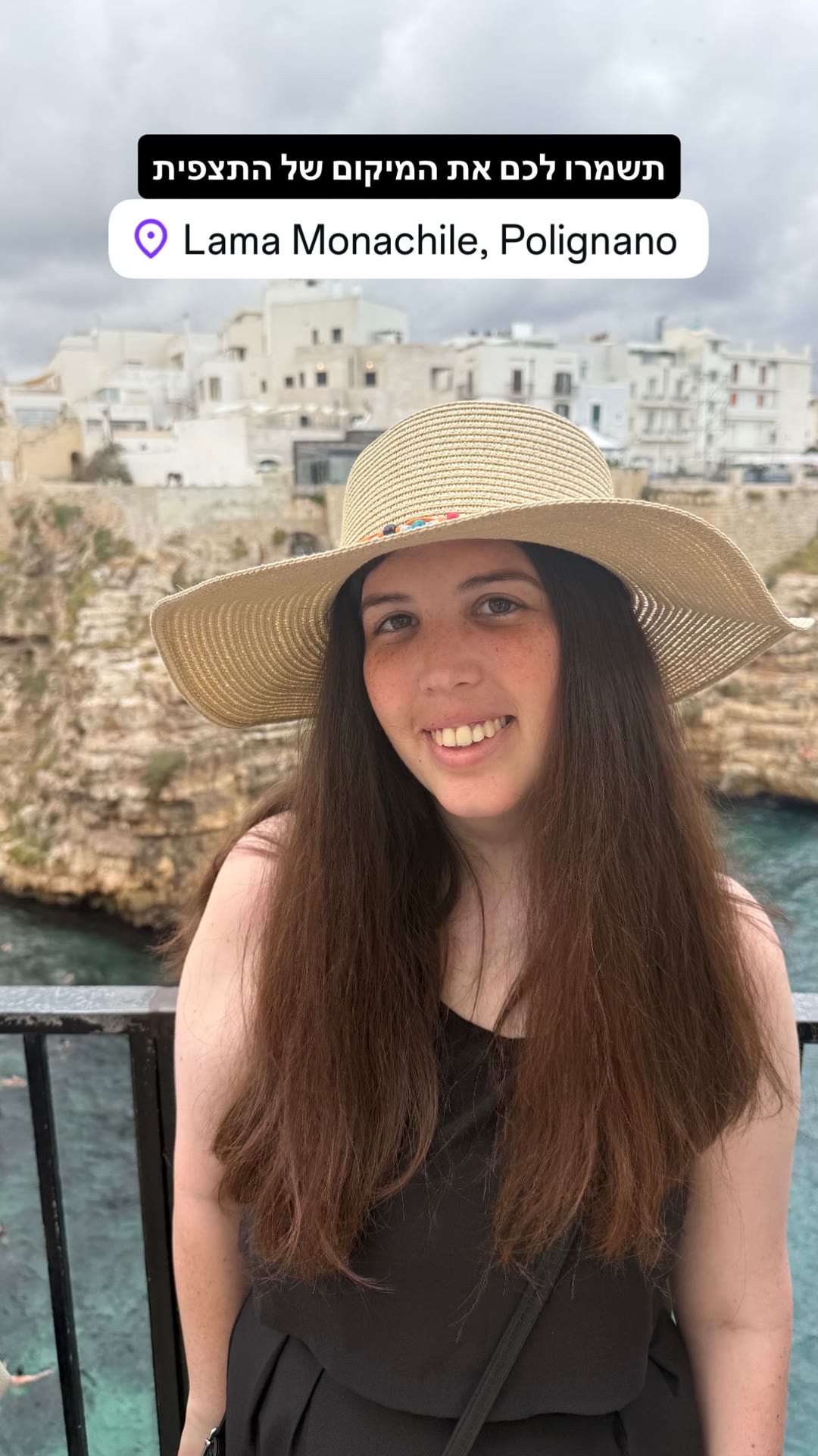 Lama Monachile viewpoint, Polignano a Mare