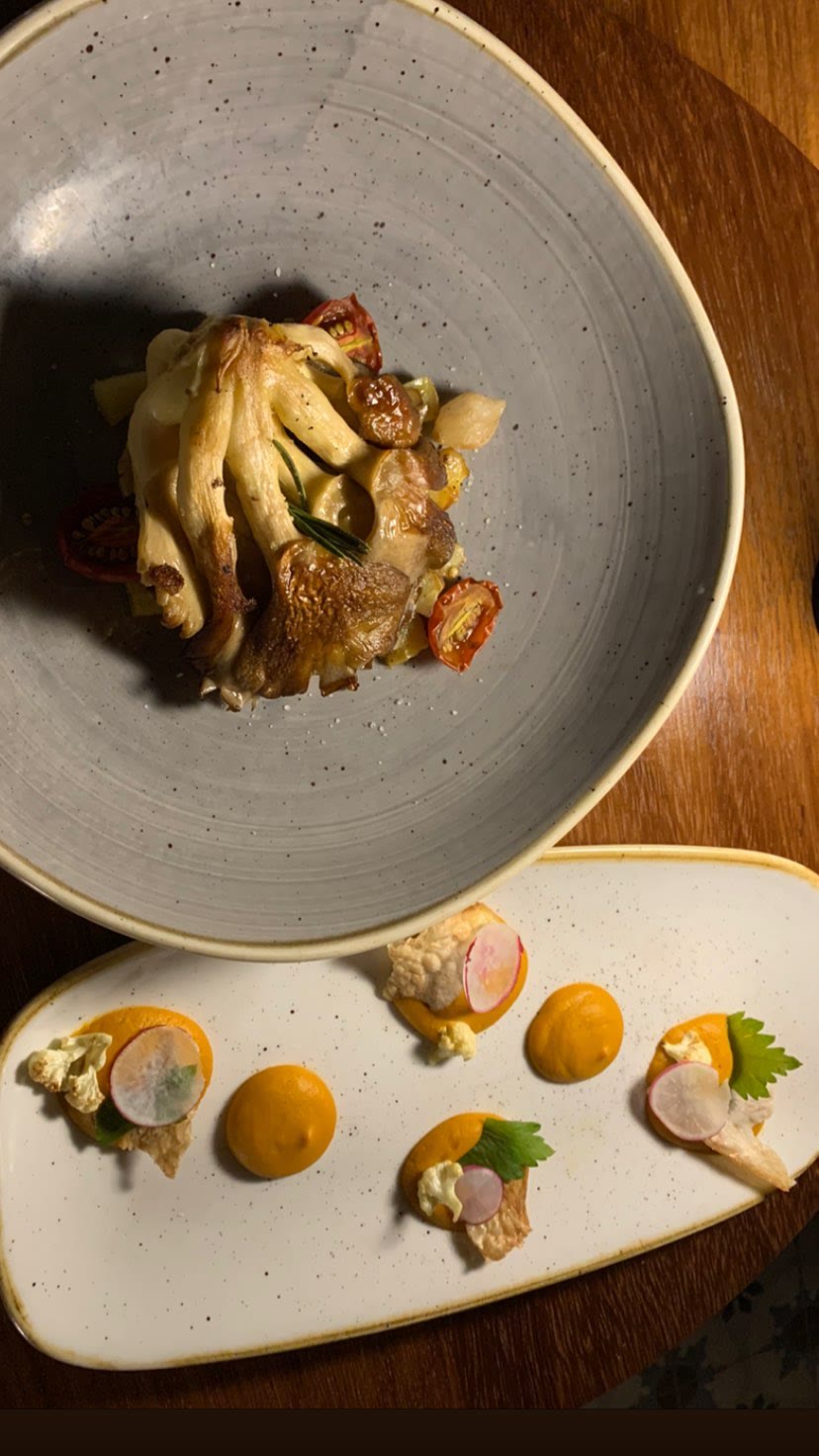 Fine dining plates in Paphos