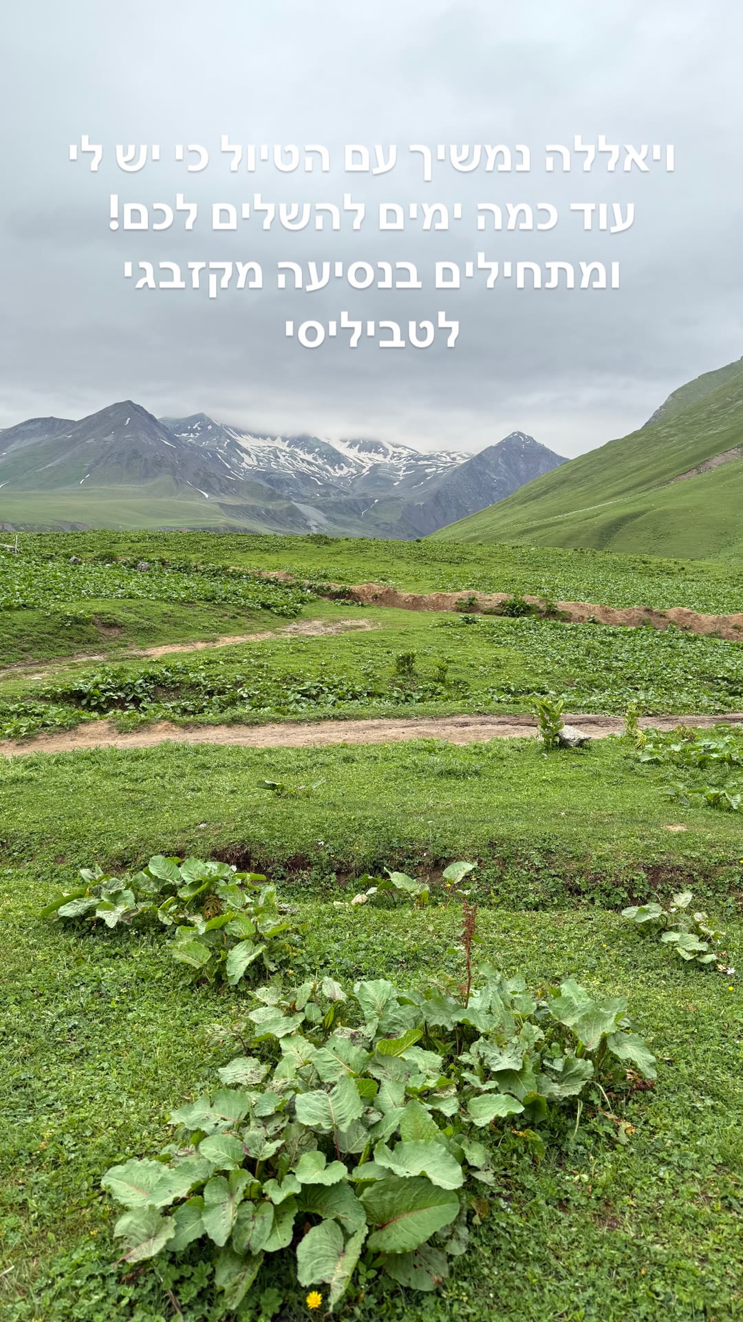 מקזבגי לטביליסי – נופי ההרים בגאורגיה