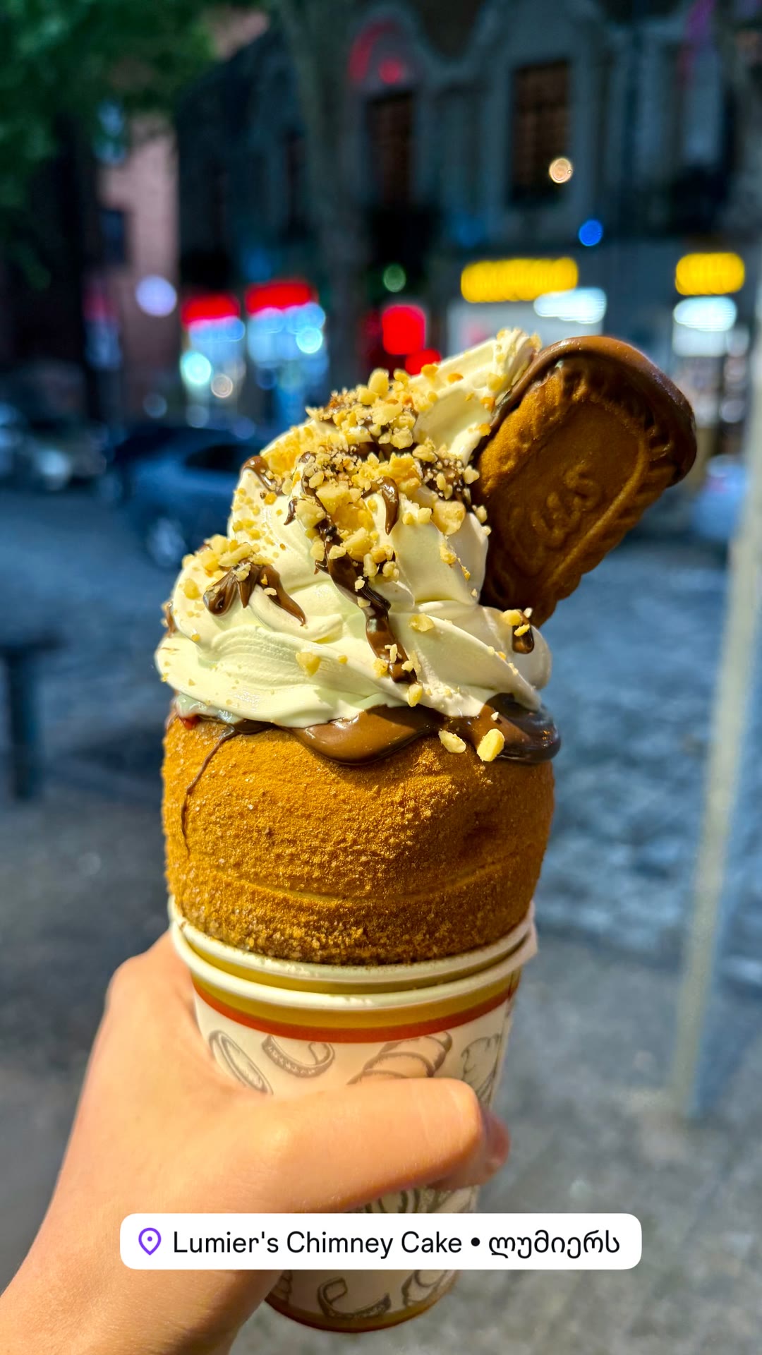 Lumier's Chimney Cake in Tbilisi