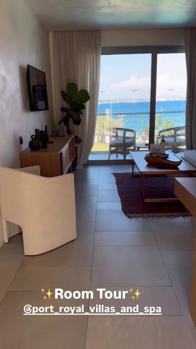 Room tour at Port Royal Villas & Spa, Rhodes
