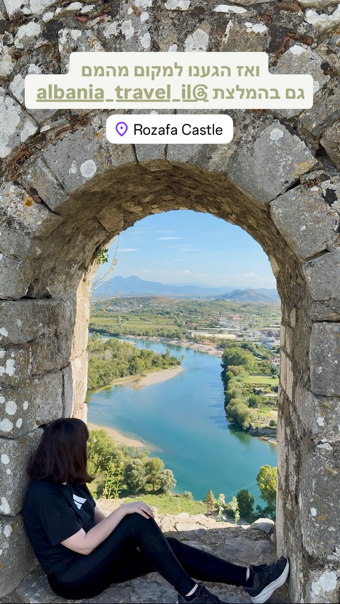 Rozafa Castle view over Shkodër