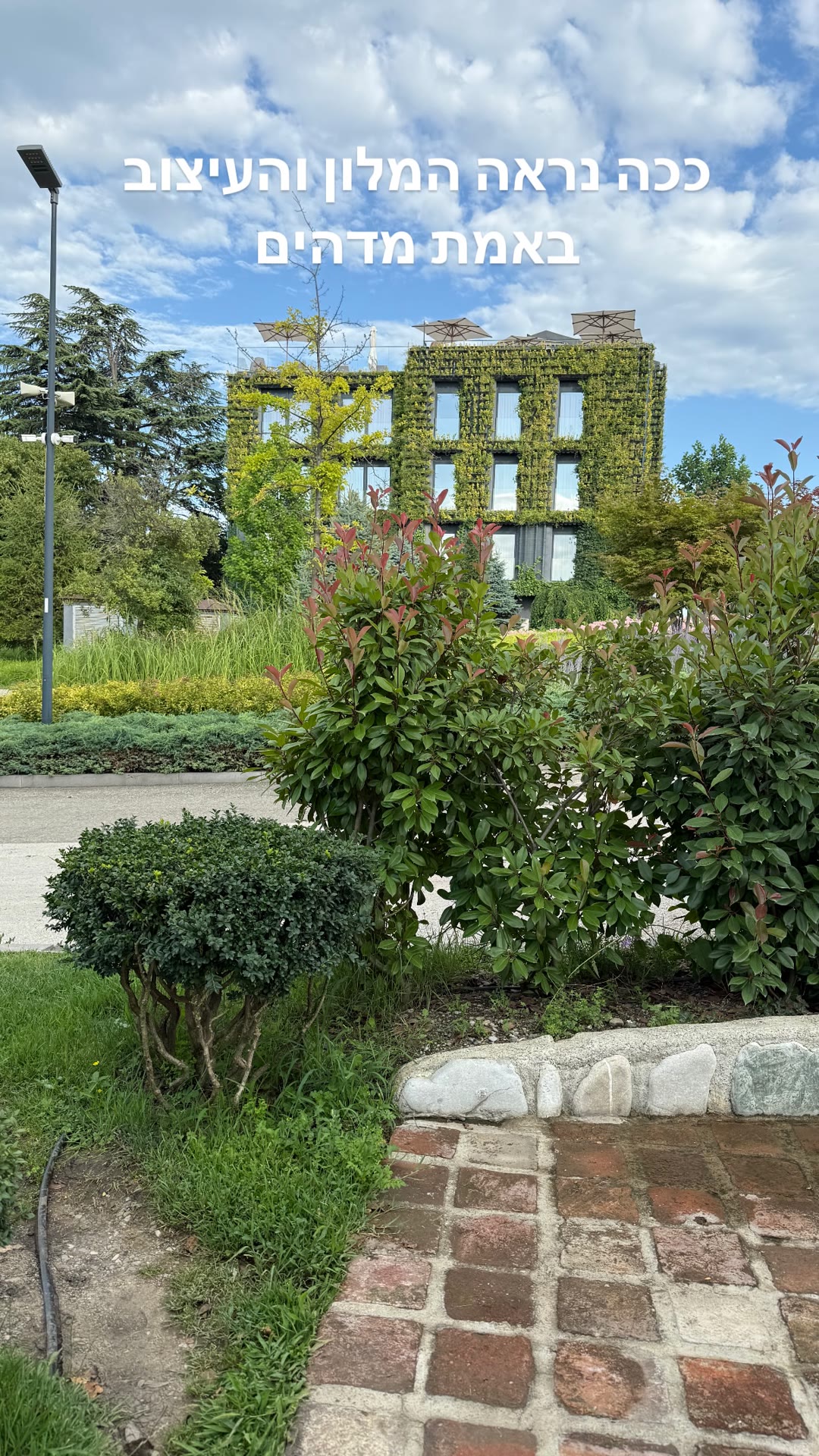המלון עם החזית הירוקה בג'ורג'יה