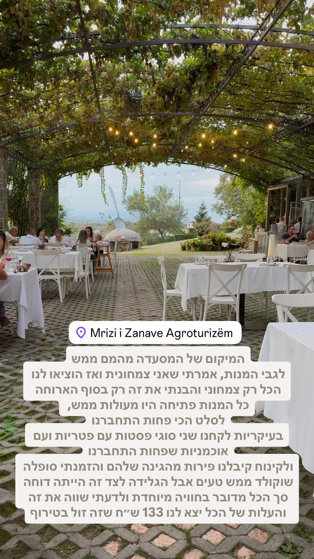 Mrizi i Zanave Agroturizëm, Albania