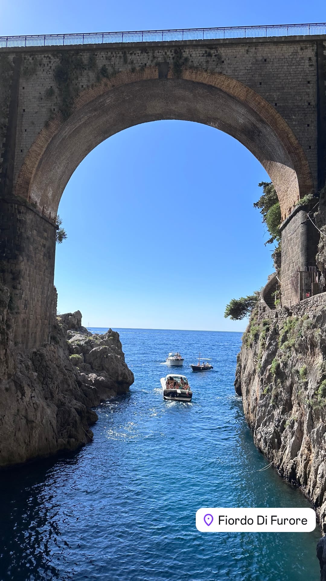Fiordo di Furore on the Amalfi Coast