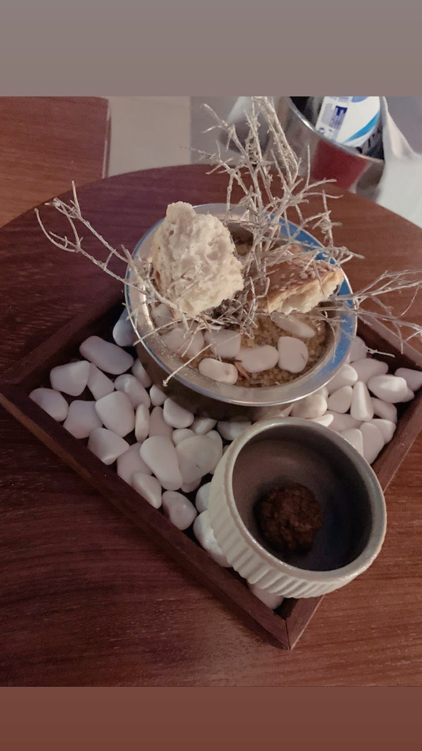 Fine-dining plated course in Paphos
