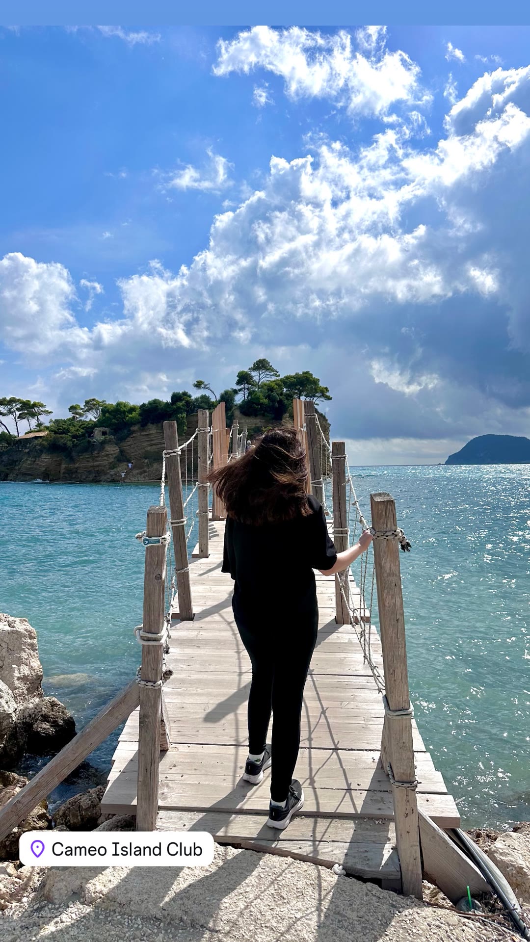 Cameo Island bridge, Zakynthos