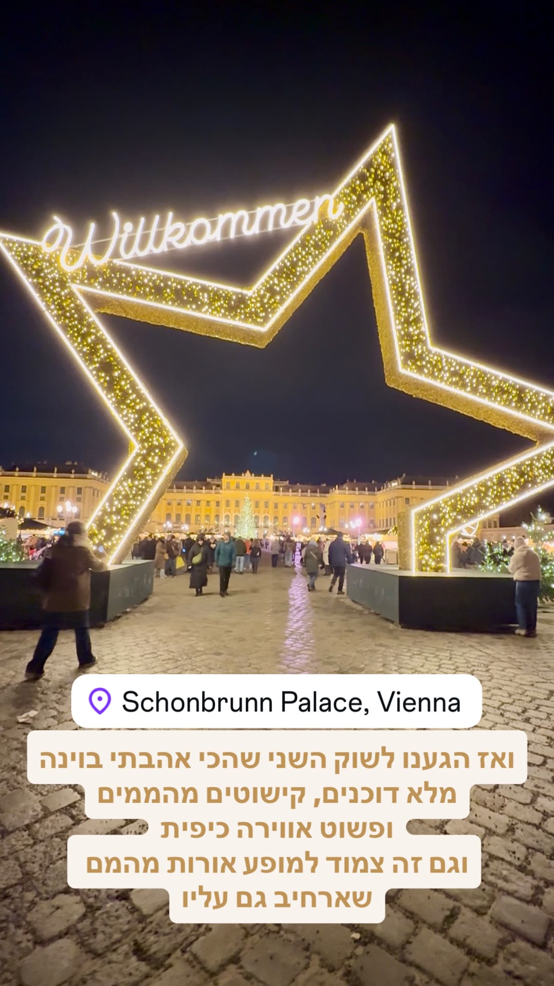 Schönbrunn Palace Christmas Market, Vienna