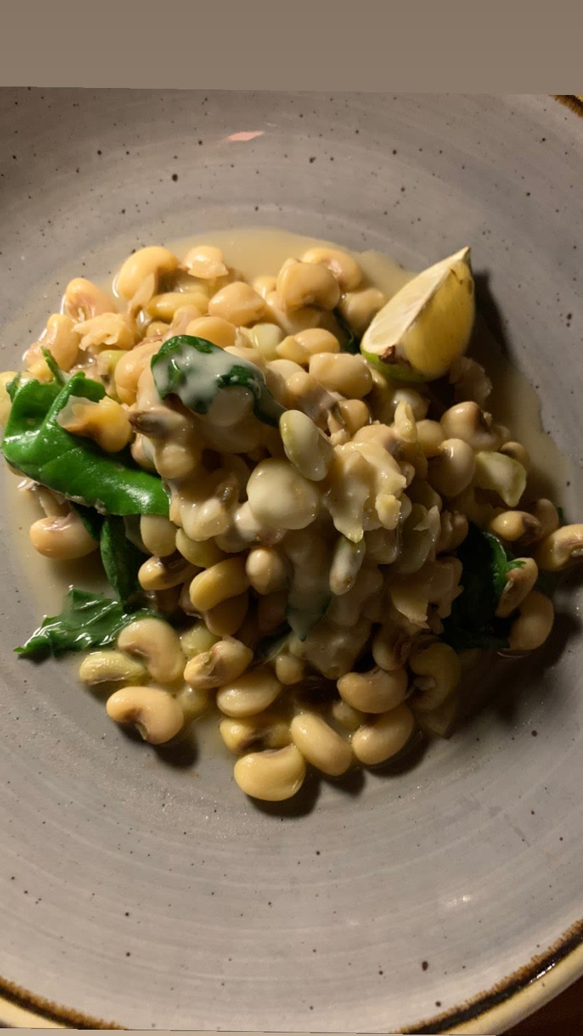 Cypriot black-eyed peas dish in Paphos