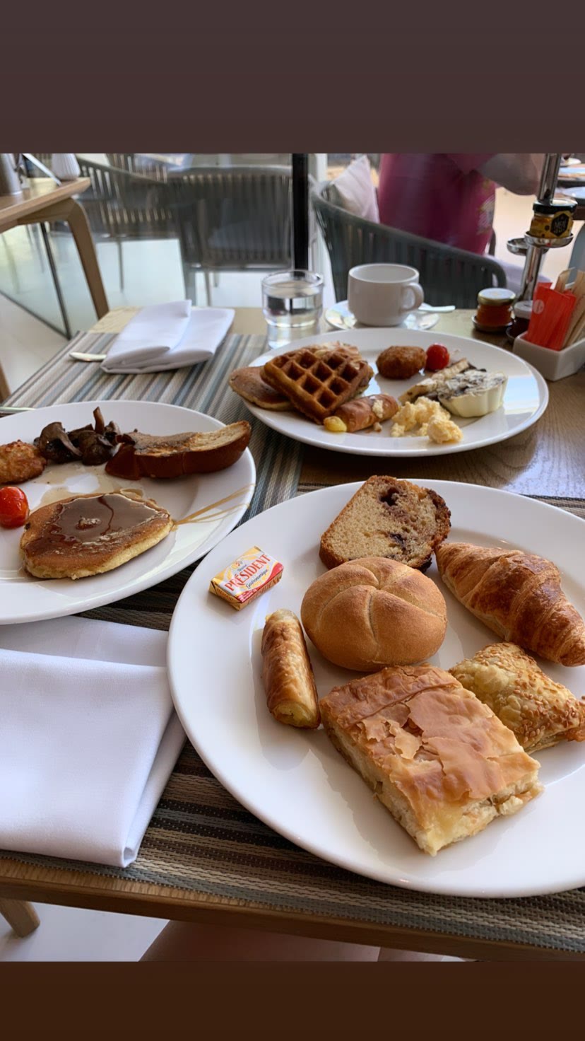 Hotel breakfast buffet in Paphos