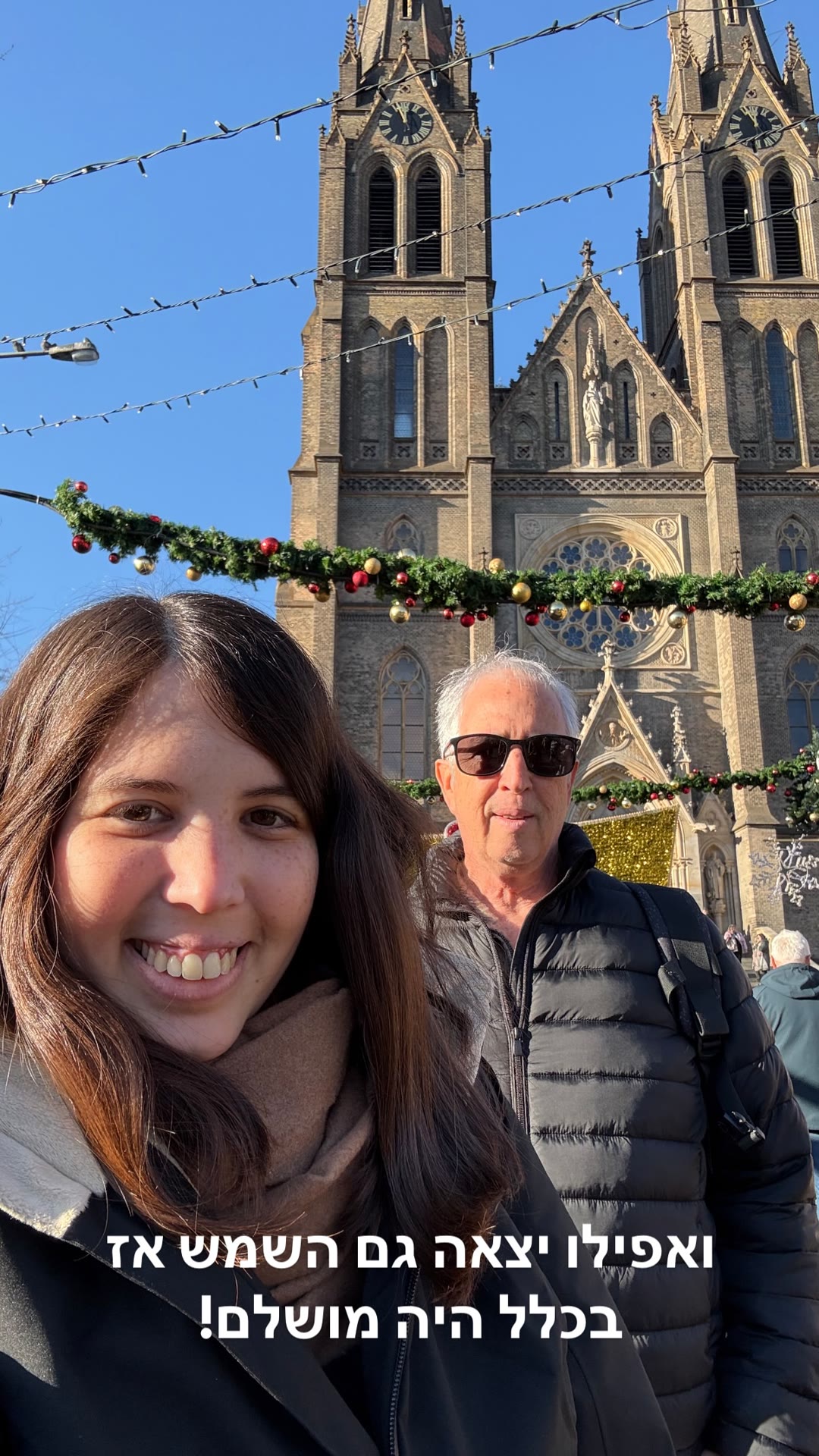 Selfie at St. Ludmila Church, Prague