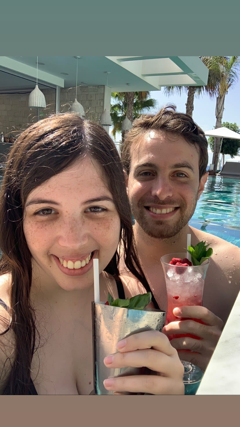Poolside cocktails in Paphos