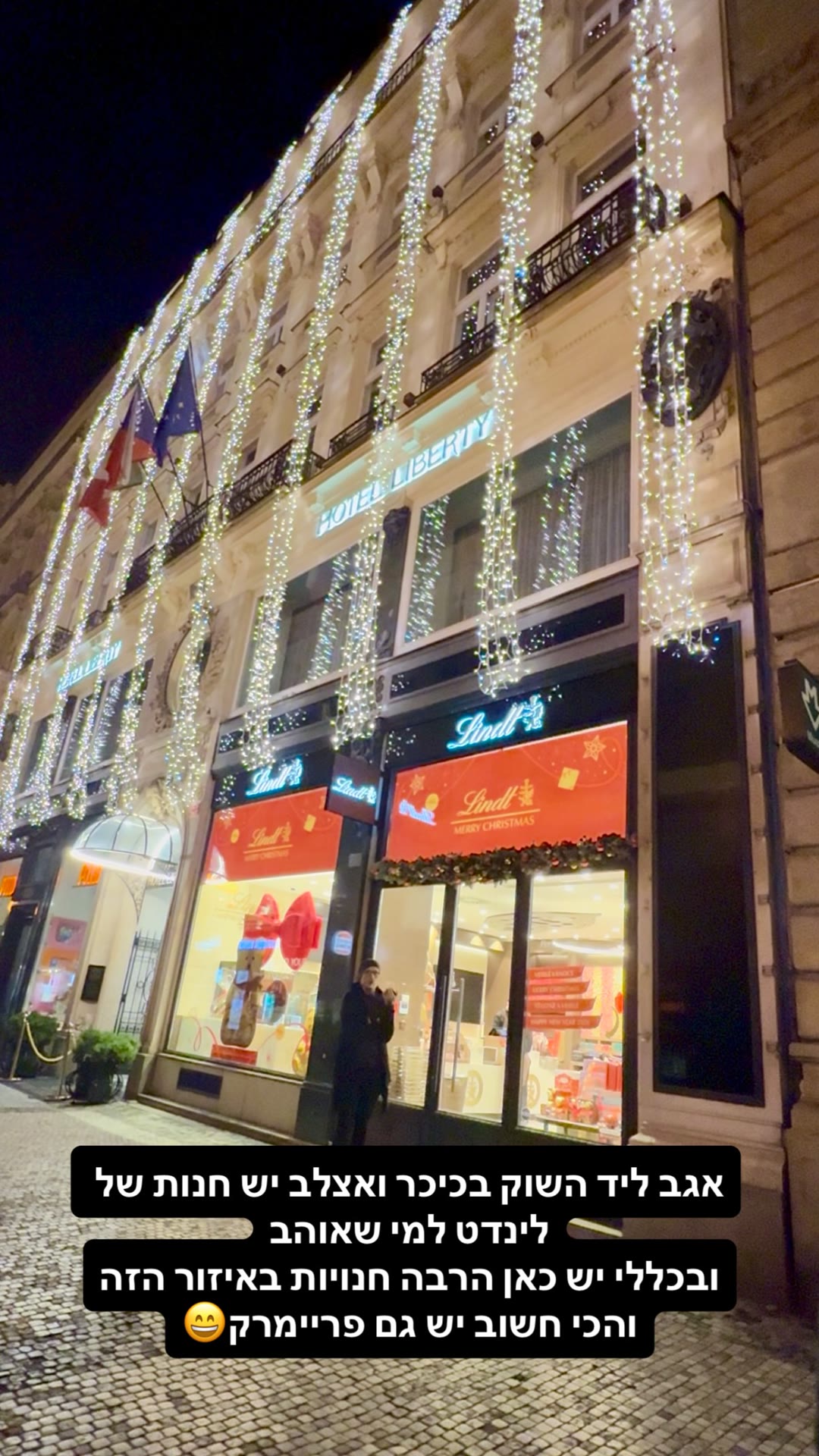 Lindt & Primark by Wenceslas Square, Prague
