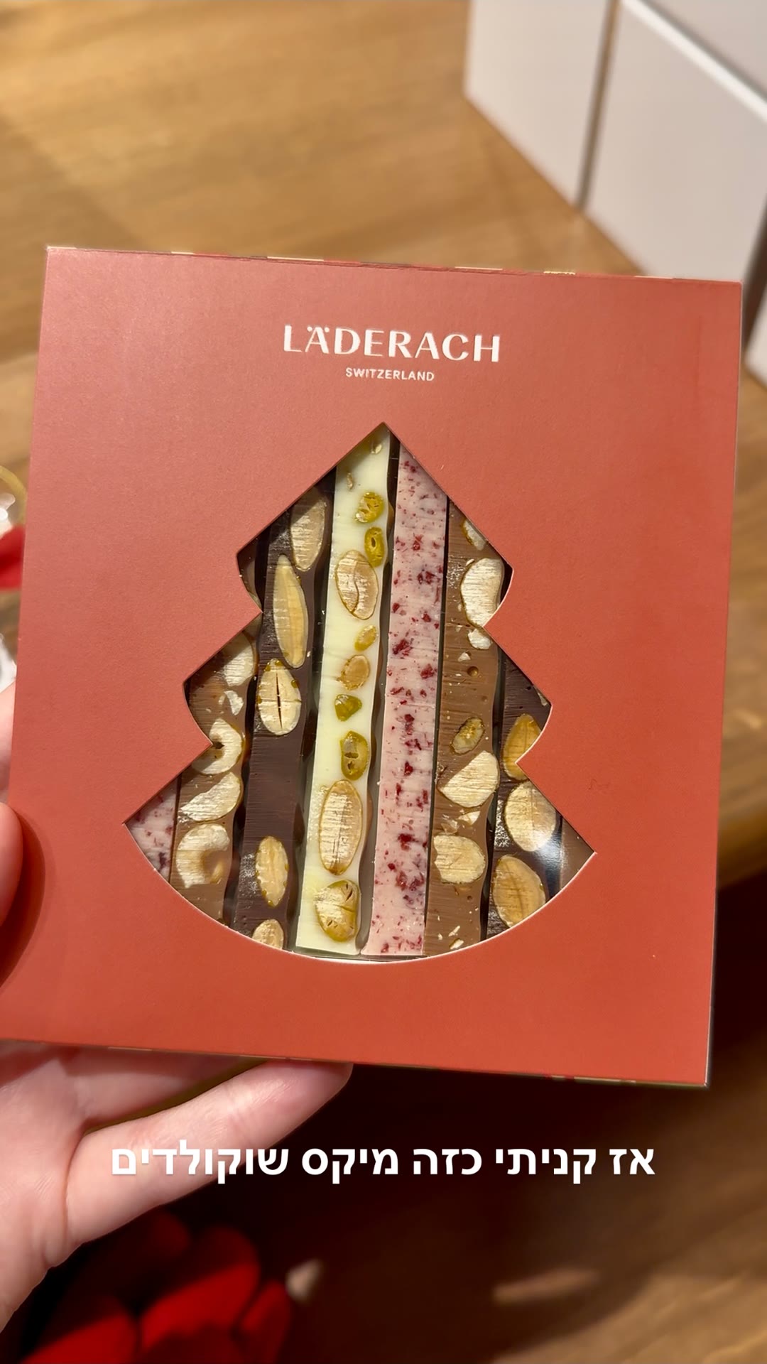 Läderach chocolate mix from Vienna