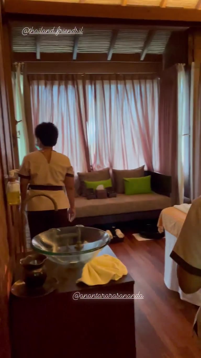 Spa treatment room at Anantara Rasananda, Koh Phangan
