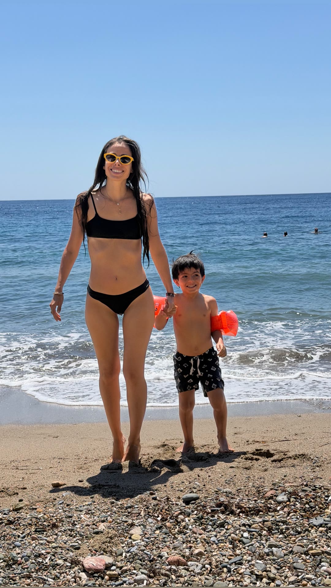Beach day in Halkidiki with the kids