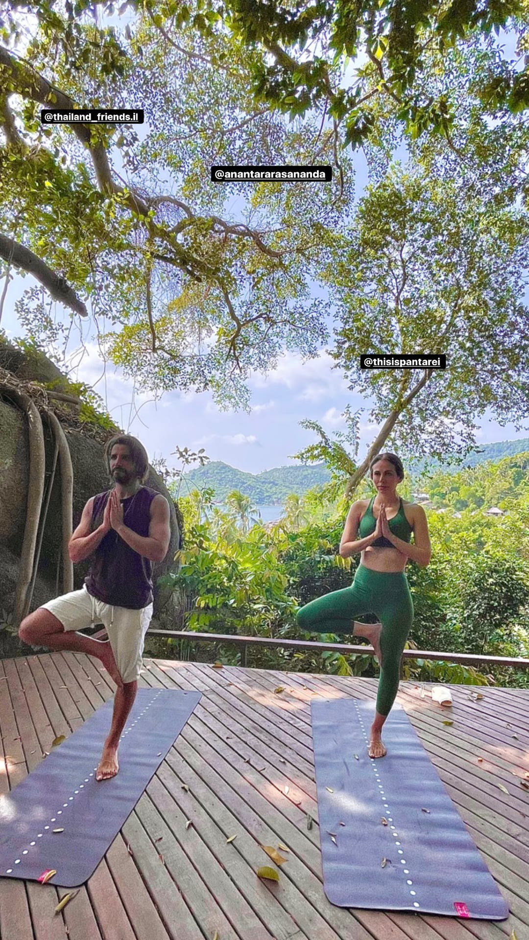 Yoga at Anantara Rasananda, Koh Phangan