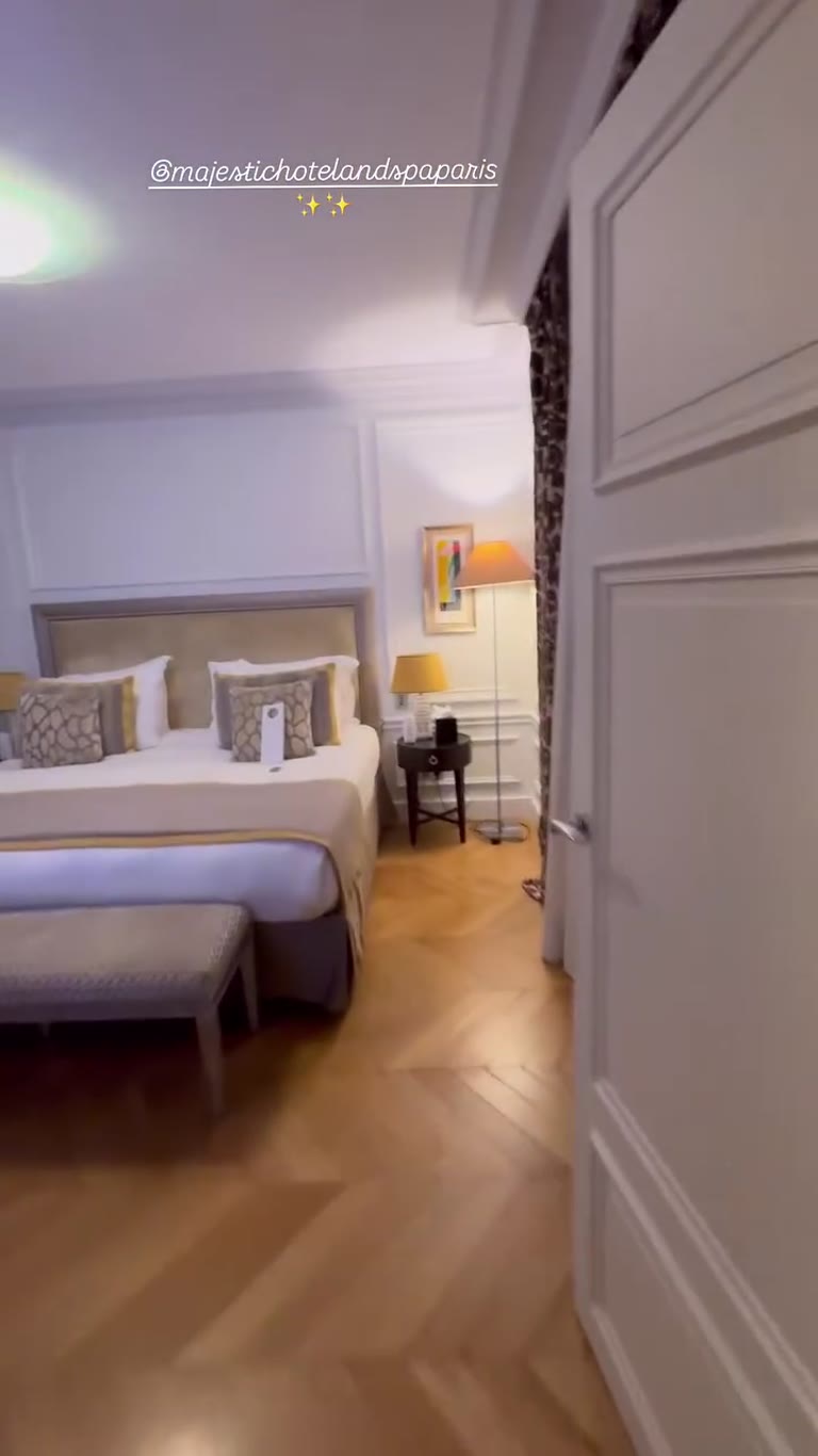 Room tour at Majestic Hôtel & Spa, Paris