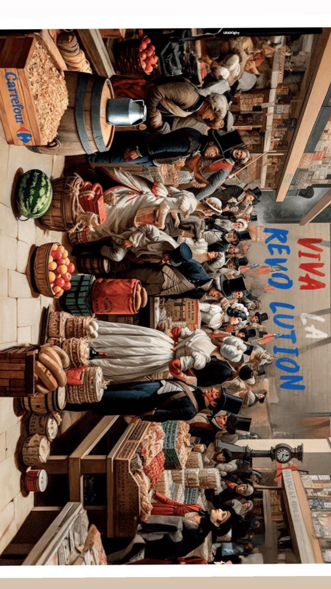 קמפיין Carrefour – VIVA LA REVOLUTION