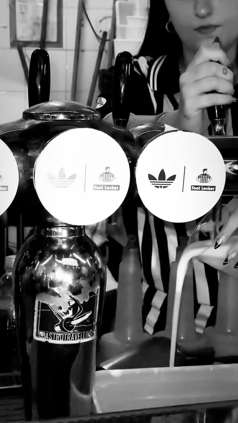 אירוע adidas x Foot Locker – ברזיות בירה ממותגות