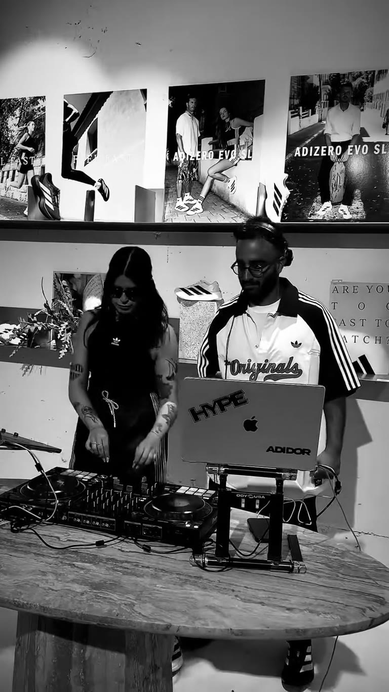 אירוע adidas Adizero Evo SL – סט DJ