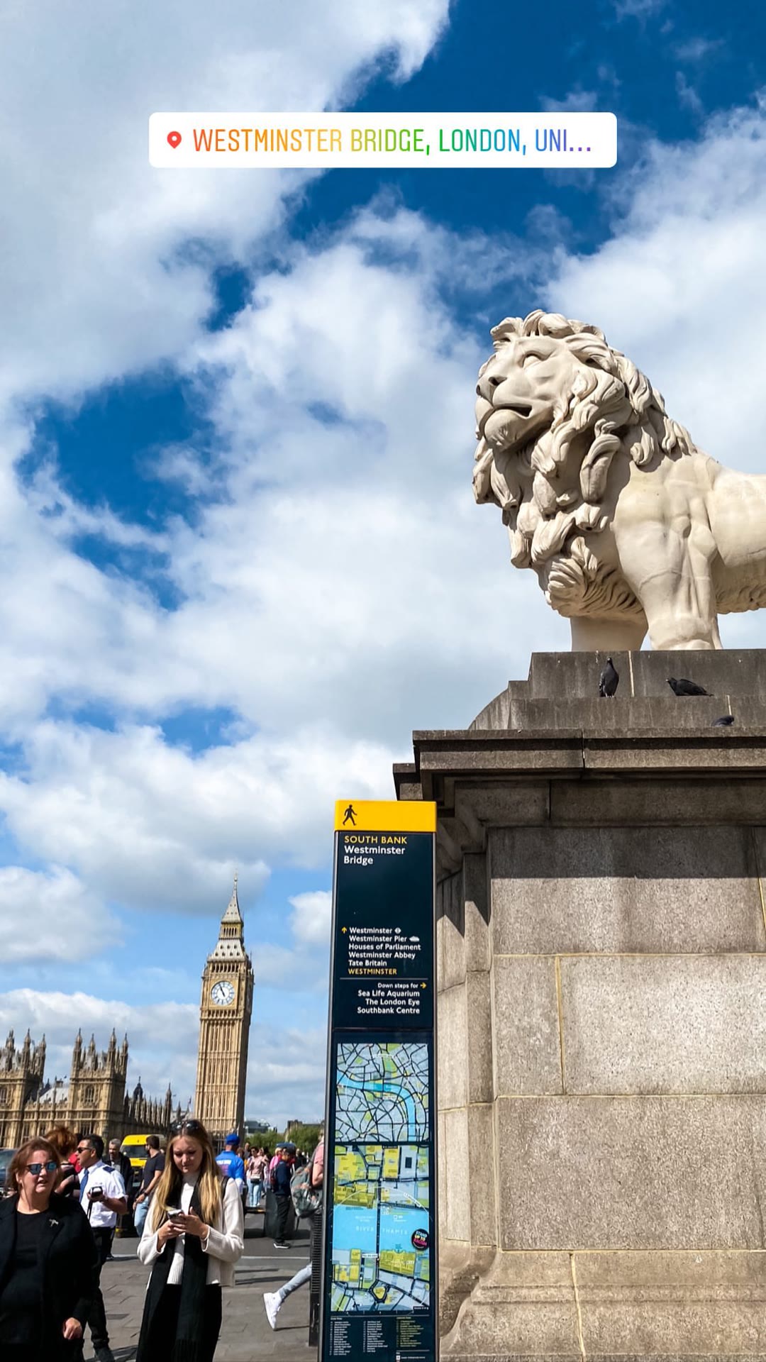 Westminster Bridge וביג בן בלונדון