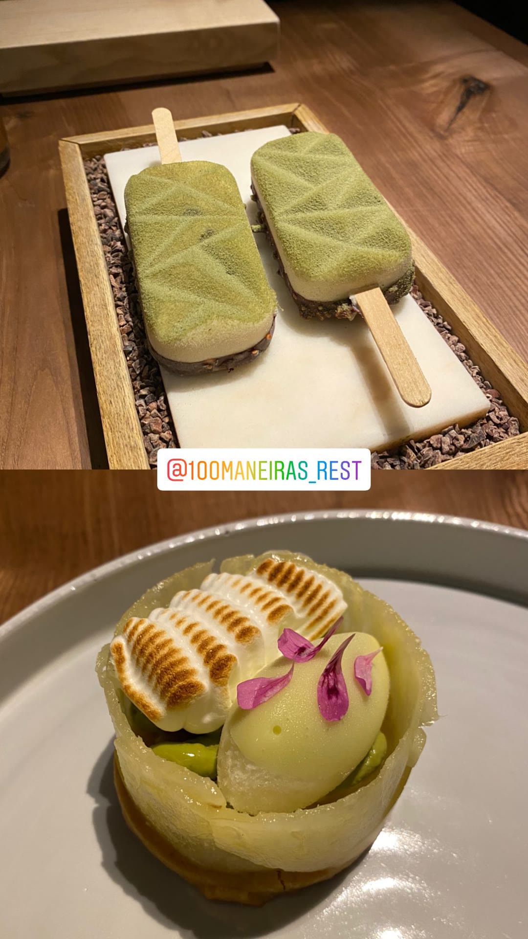 קינוחים ב-100 Maneiras, ליסבון