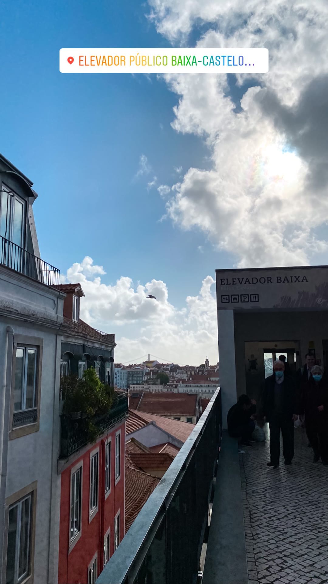 Elevador Baixa - המעלית הציבורית בליסבון