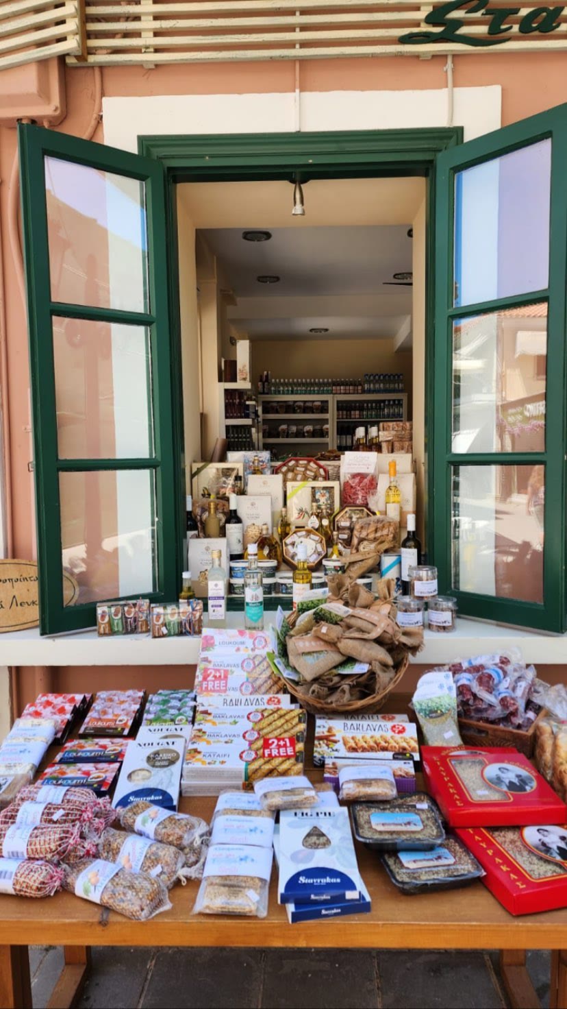 Traditional sweets shop in Lefkada Town
