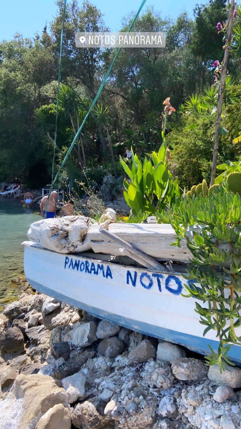Notos Panorama swim spot, Corfu