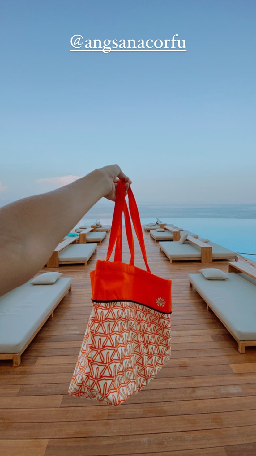 Angsana Corfu infinity pool deck