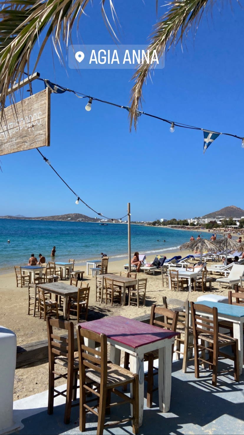 Agia Anna beach taverna, Naxos