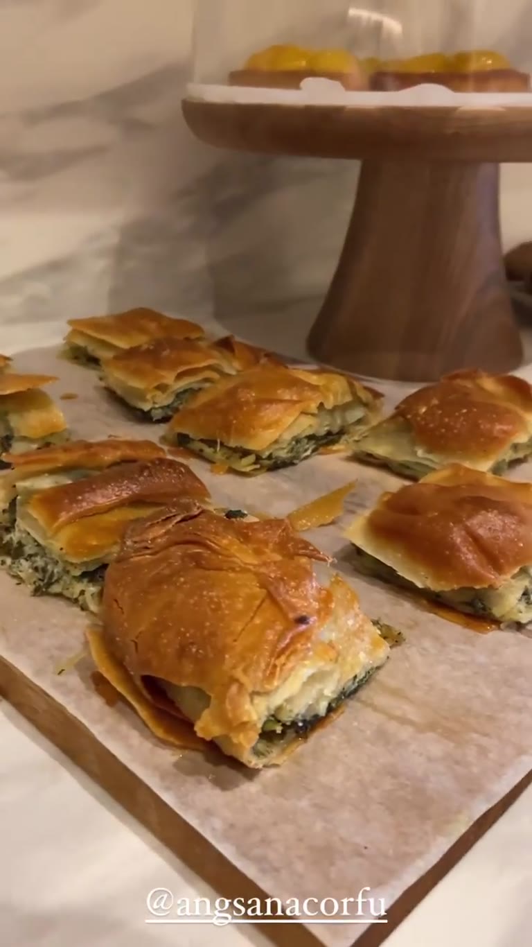 Breakfast pastries at Angsana Corfu
