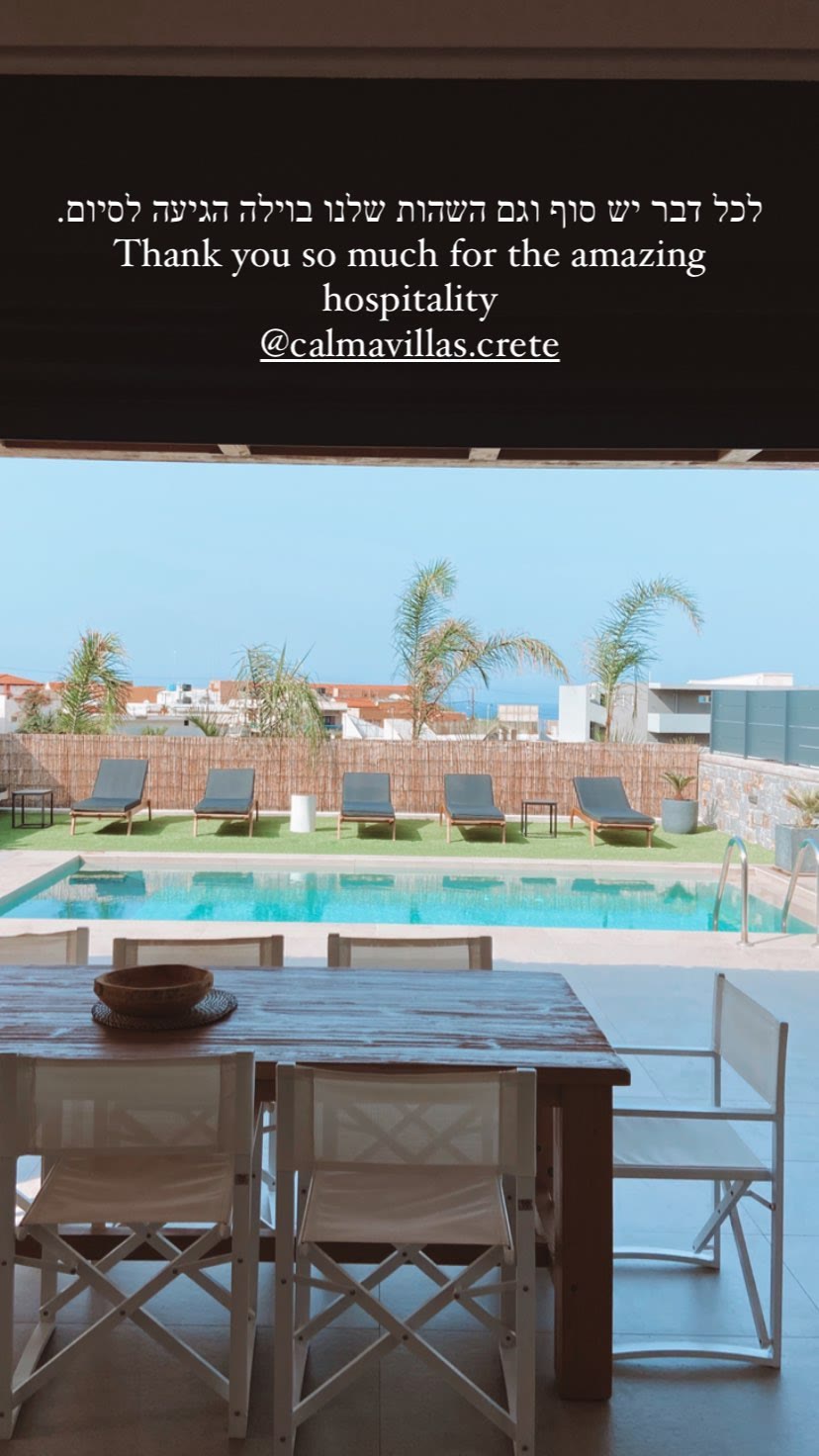 Calma Villas Crete — poolside villa stay