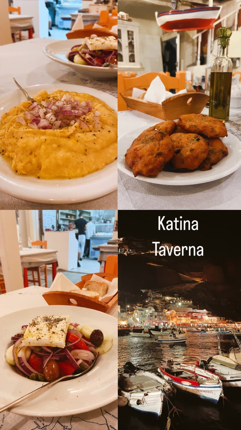 Katina Taverna, Santorini