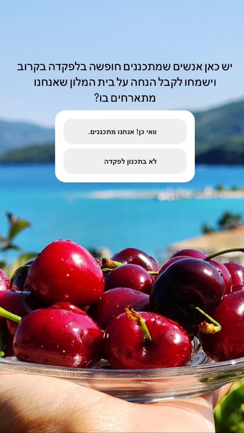 סקר הנחה למלון בלפקדה