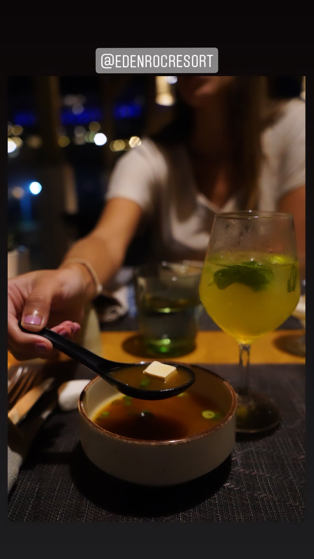 Dinner at Eden Roc Resort, Rhodes