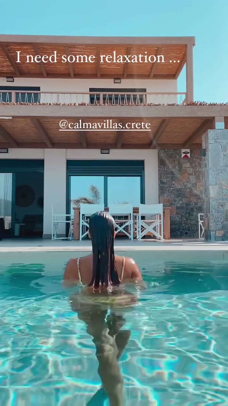 Calma Villas Crete private pool