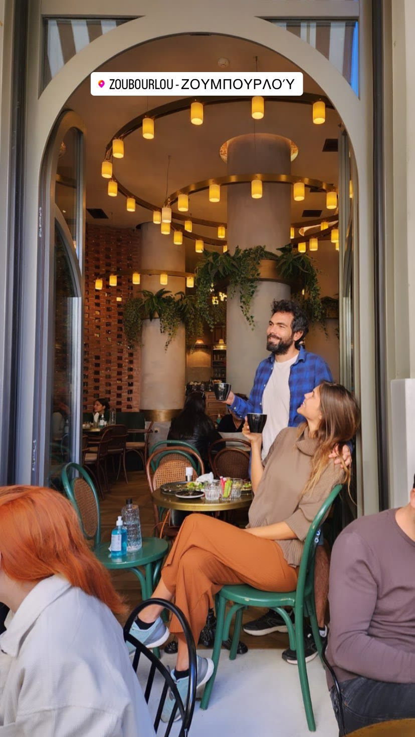 Zoubourlou café in Athens