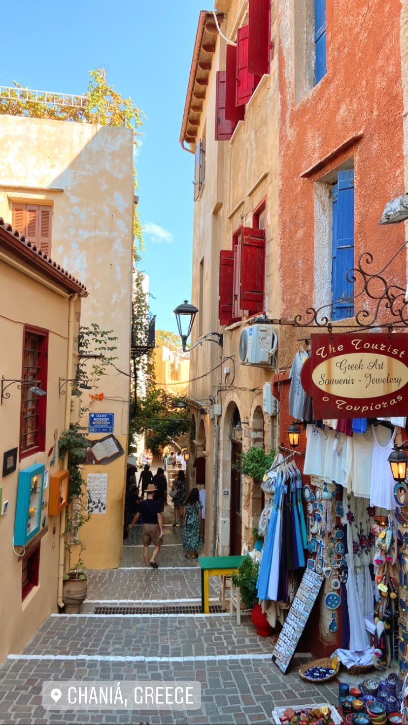 Old Town alleys of Chaniá, Crete