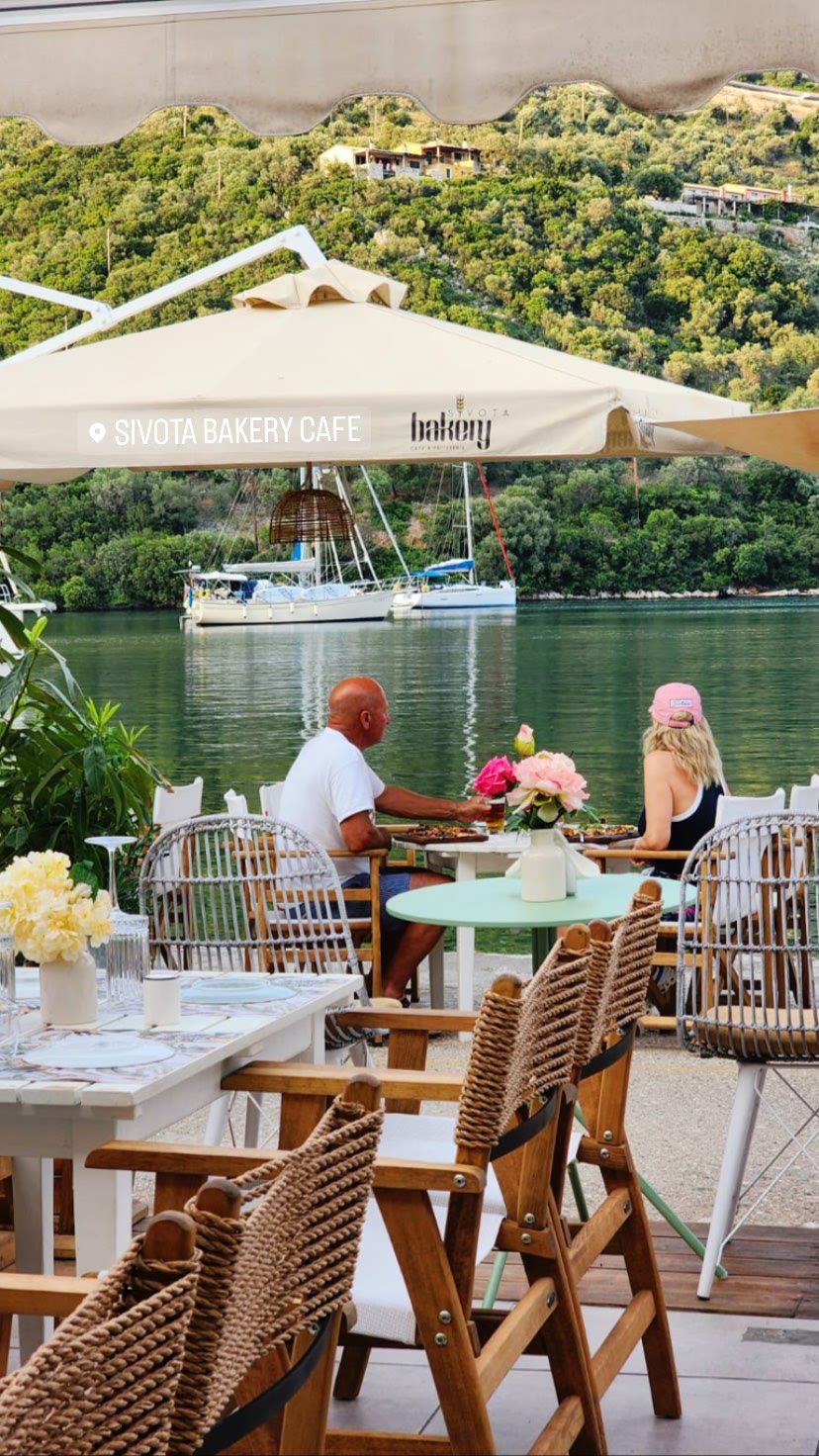 Sivota Bakery Cafe, Lefkada waterfront