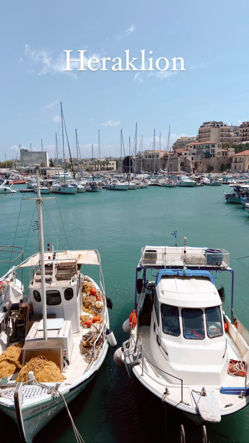 Heraklion's old Venetian harbour, Crete