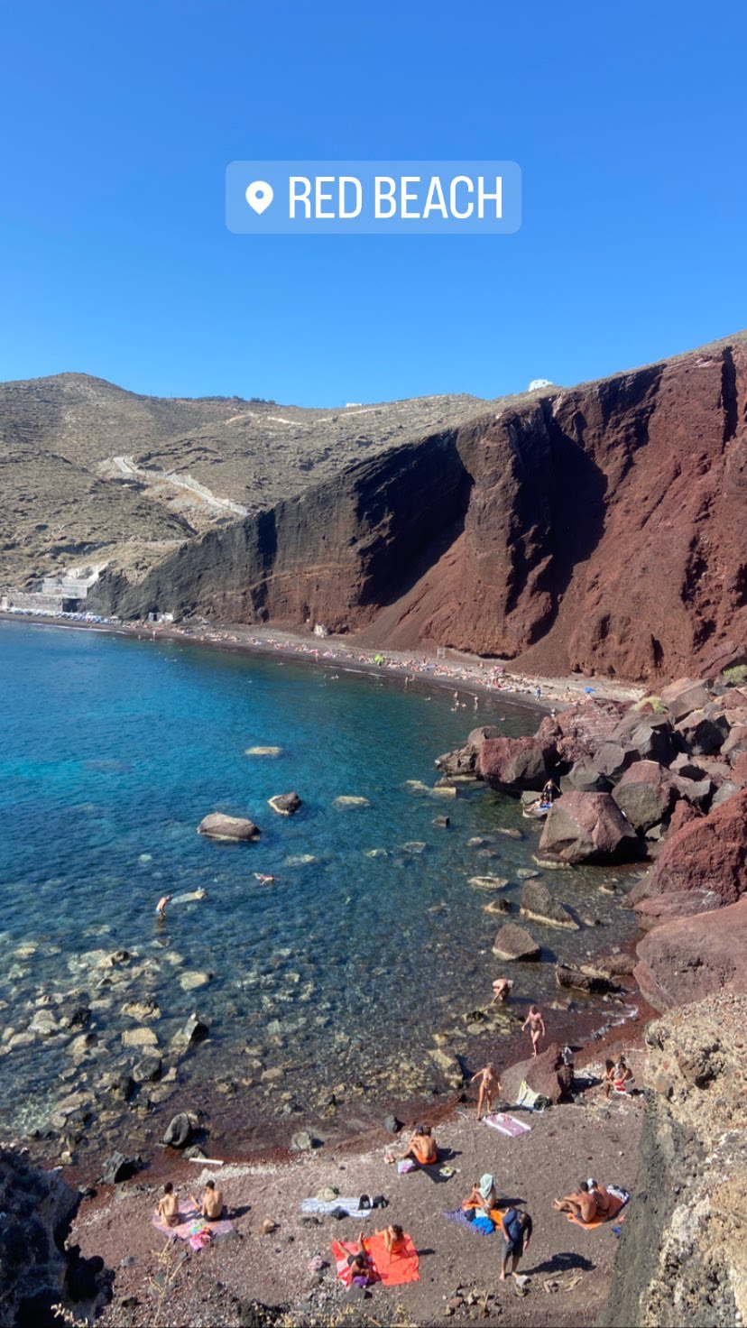 Red Beach, Santorini
