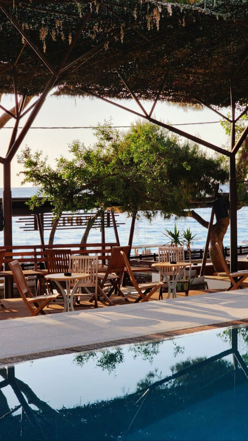 Copla beach club pool, Lefkada